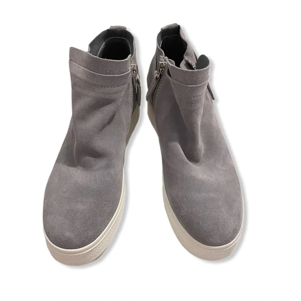 Dolce Vita Winy Suede Wedge Sneaker Sz 9.5 NWOB